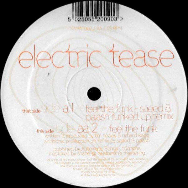 Electric Tease - Feel The Funk | Kamaflage (KAMAT007) - main