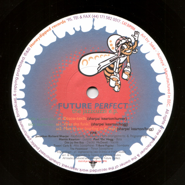 Future Perfect - The Jazzcuzzi E.P. | Honeydipped Records (DiP006) - main Future Perfect - The Jazzcuzzi E.P. | Honeydipped Records (DiP006) - main