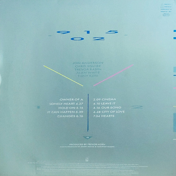 Yes - 90125 | ATCO Records (79-0125-1) - 2