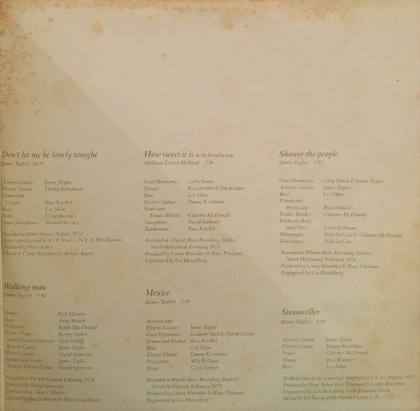 James Taylor's Greatest Hits