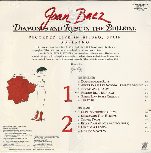 Diamonds And Rust In The Bullring