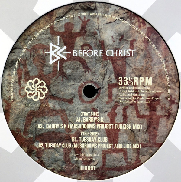 Before Christ - Barry's K | Is It Balearic? Recordings (IIB051) - main Before Christ - Barry's K | Is It Balearic? Recordings (IIB051) - main