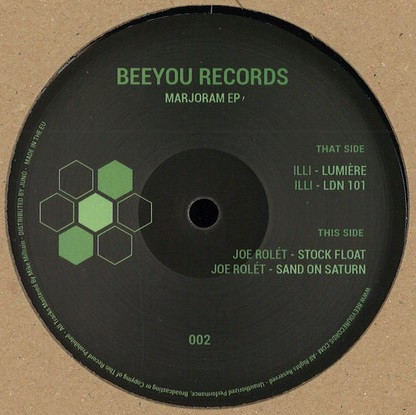 Illi  &  Joe Rolét - Marjoram EP | Beeyou Records (002) - 2