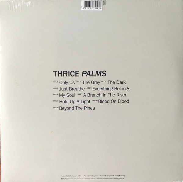 Thrice - Palms | Epitaph (7594-1) - 8 Thrice - Palms | Epitaph (7594-1) - 8