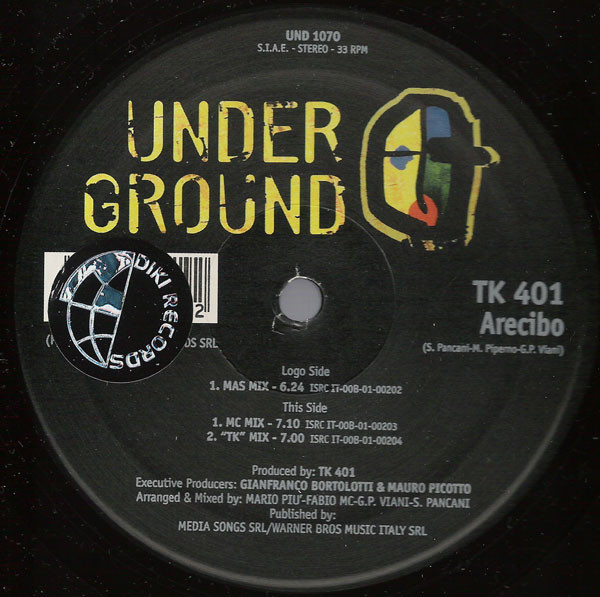 TK 401 - Arecibo | Underground (UND 1070) - main