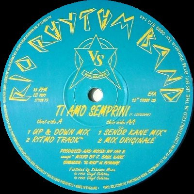 Rio Rhythm Band - Ti Amo Semprini | Vinyl Solution (STORM 75)