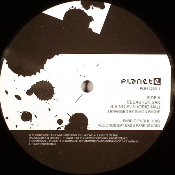 Sebastien San - Rising Sun | Planet E (PLE65292-1) - main
