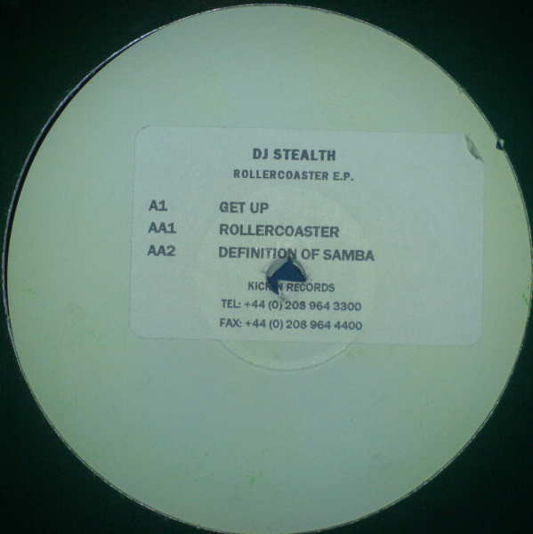 DJ Stealth - Rollercoaster EP | Kickin Records (KICK 98) - main DJ Stealth - Rollercoaster EP | Kickin Records (KICK 98) - main