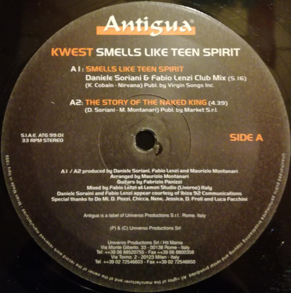 Kwest - Smells Like Teen Spirit | Antigua (ATG 99.01) - 3 Kwest - Smells Like Teen Spirit | Antigua (ATG 99.01) - 3