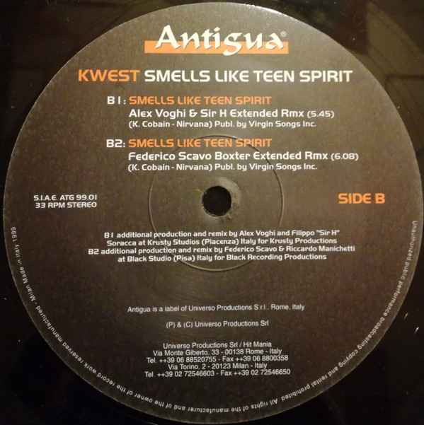 Kwest - Smells Like Teen Spirit | Antigua (ATG 99.01) - 4 Kwest - Smells Like Teen Spirit | Antigua (ATG 99.01) - 4