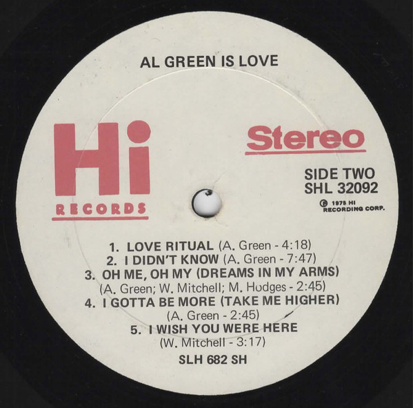 Al Green Is Love