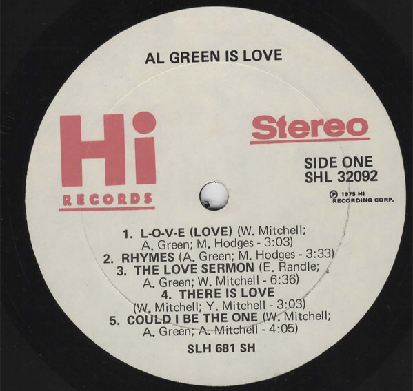 Al Green Is Love