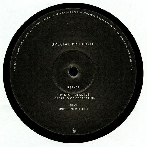 SP-X - Under New Light | Rekids Special Projects (RSPX09) - 2 SP-X - Under New Light | Rekids Special Projects (RSPX09) - 2