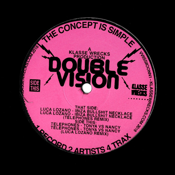 Luca Lozano  &  Telephones - Double Vision EP | Klasse Wrecks (VVIISSIIOONN1) - main