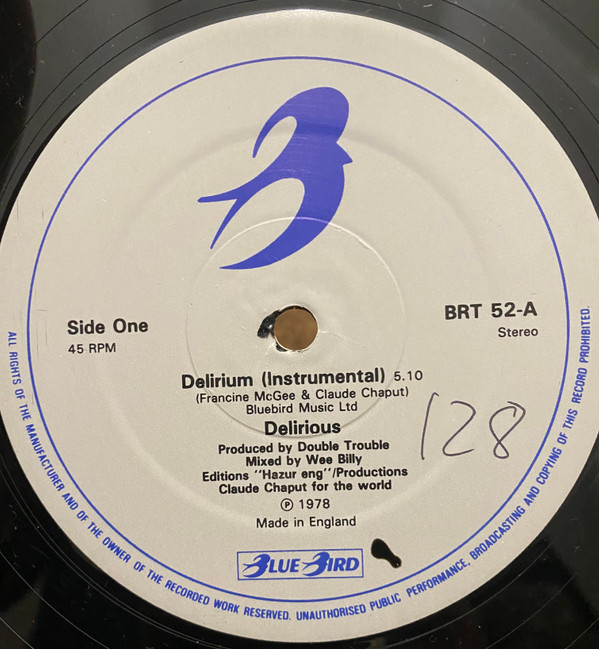 Delirious - Delirium | Bluebird (BRT 52) - 3