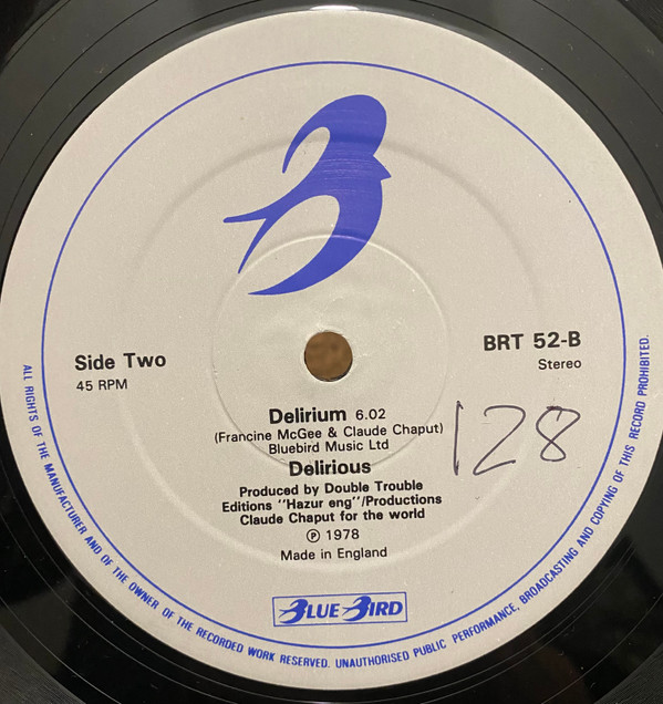 Delirious - Delirium | Bluebird (BRT 52) - 4