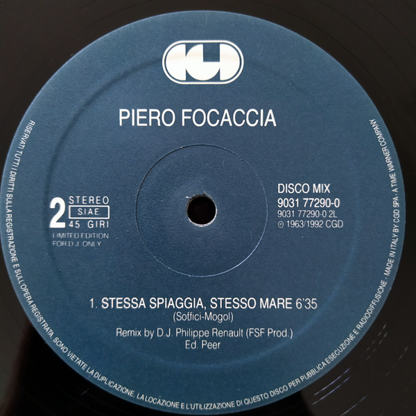 Various - Italian Remix 2 | CGD (9031 77290-0) - 4