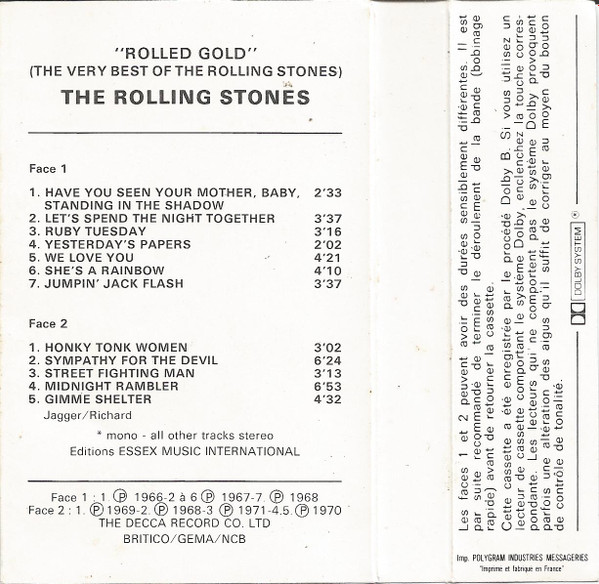 Rolled Gold/The Very Best Of The Rolling Stones Volume 2