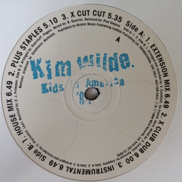 Kim Wilde - Kids In America 1994 | MCA Records (SAM 29T) - 3 Kim Wilde - Kids In America 1994 | MCA Records (SAM 29T) - 3