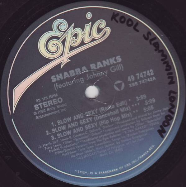 Shabba Ranks - Slow And Sexy | Epic (49 74742) - 3 Shabba Ranks - Slow And Sexy | Epic (49 74742) - 3