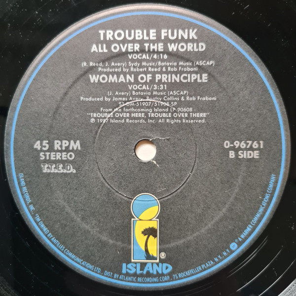 Trouble Funk - Woman Of Principle | Island Records (0-96761) - 4
