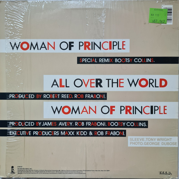 Trouble Funk - Woman Of Principle | Island Records (0-96761) - 2