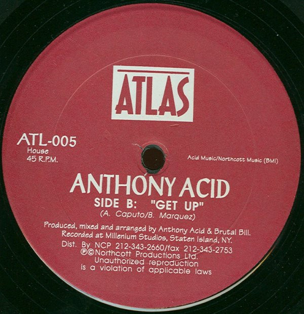 Anthony Acid - Gimme Da Music | Atlas Records (ATL-005) - 2
