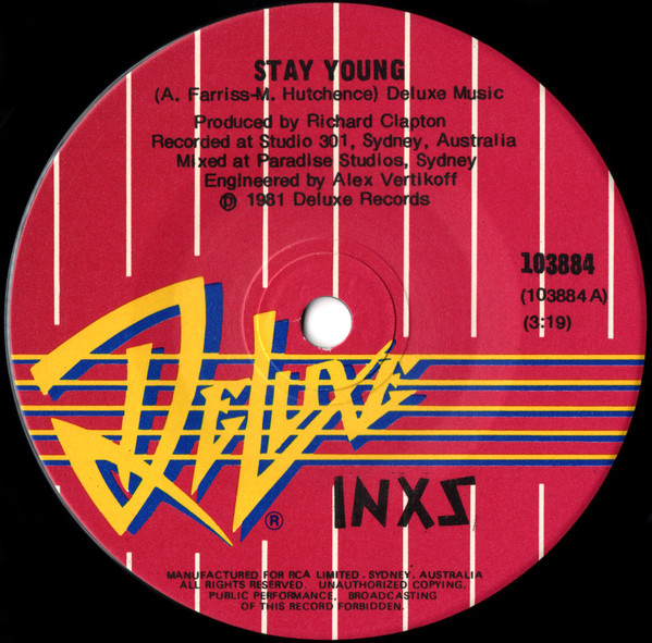 INXS - Stay Young | Deluxe Records (103884) - 3