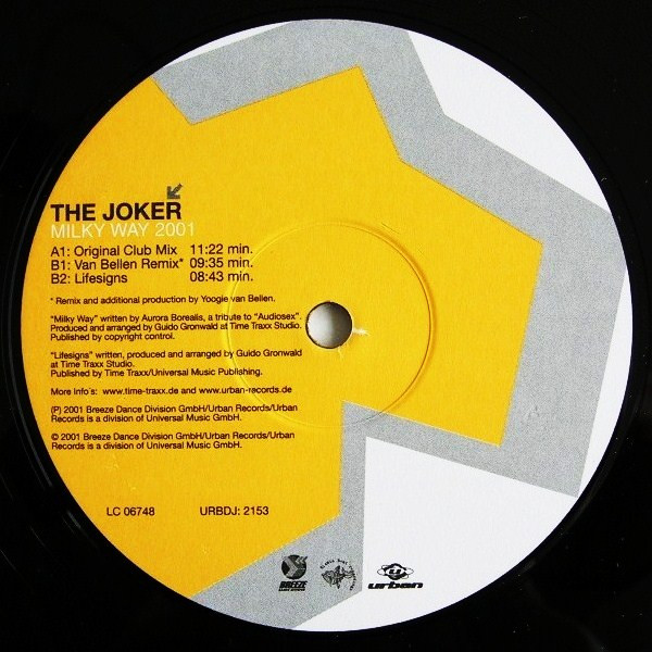 The Joker - Milky Way 2001 | Urban (URBDJ 2153) - 3
