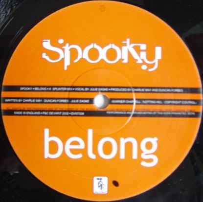 Spooky - Belong | Deviant Records (DVNT50X) - 2