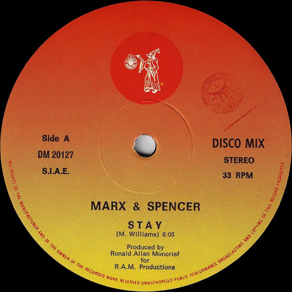Marx & Spencer - Stay | Discomagic Records (DM 20127)