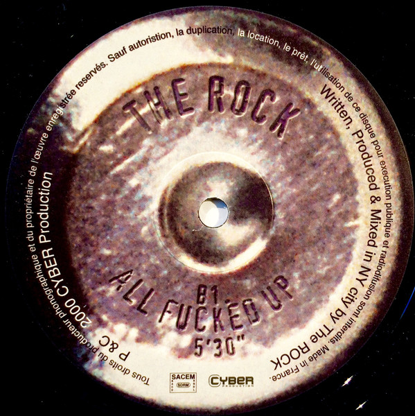 The Rock - That Niger | G-High Records (G-HIGH 003) - 4