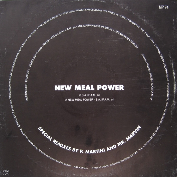 Miss Jones - Passion | New Meal Power (MP 74) - 2