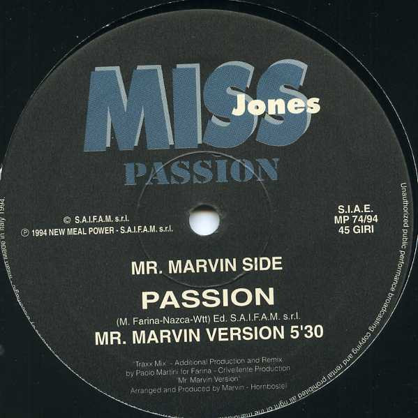 Miss Jones - Passion | New Meal Power (MP 74) - 4