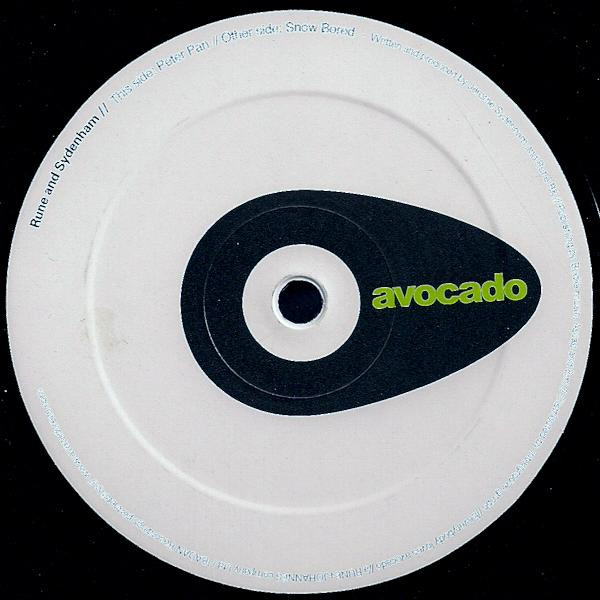 Rune  &  Sydenham - Peter Pan / Snow Bored | Avocado Records (AVC 002) - main
