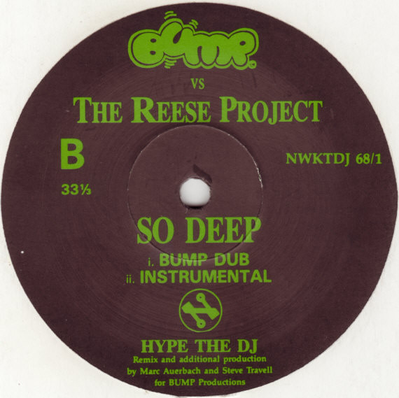 The Reese Project & Bump - So Deep | Network Records (NWKTDJ 68/1) - 2 The Reese Project & Bump - So Deep | Network Records (NWKTDJ 68/1) - 2