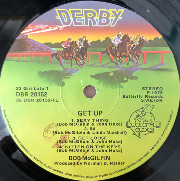 Bob McGilpin - Get Up | Derby (DBR 20152) - 3
