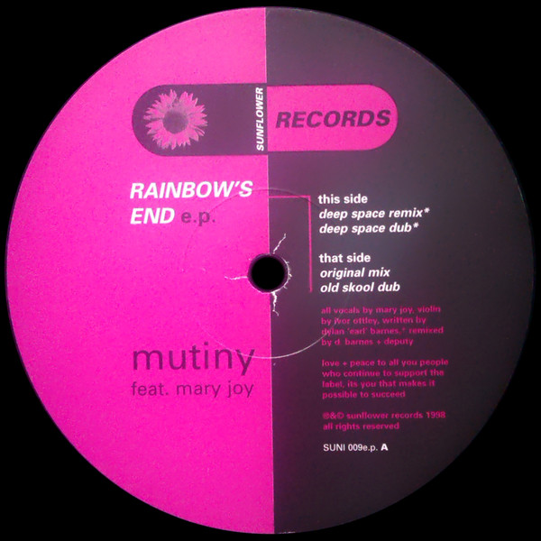 Mutiny - Rainbows End EP | Sunflower Records (SUNI 009EP)