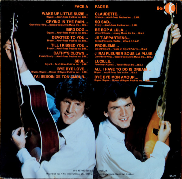 Les Frères Farago - Les Frères Farago Chantent Les Everly Brothers | K-Tel (KF-177) - 2 Les Frères Farago - Les Frères Farago Chantent Les Everly Brothers | K-Tel (KF-177) - 2