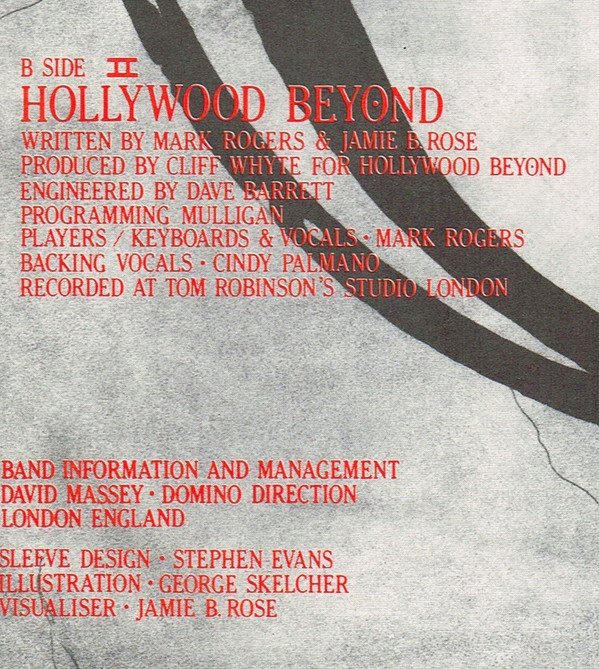 Hollywood Beyond - What's The Colour Of Money? | WEA (YZ 76T) - 4
