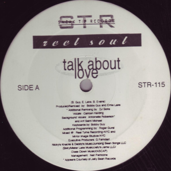 Reel Soul Featuring Carolyn Harding - Talk About Love | Sneak Tip Records (STR-115) - 2