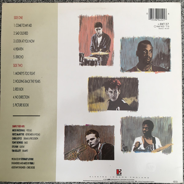 Simply Red - Picture Book | Elektra (EKT 27) - 2