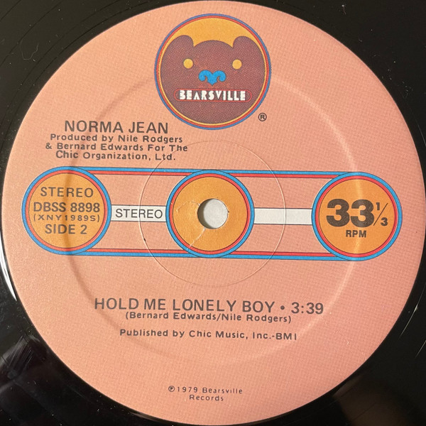 Norma Jean - High Society | Bearsville (DBSS 8898) - 2