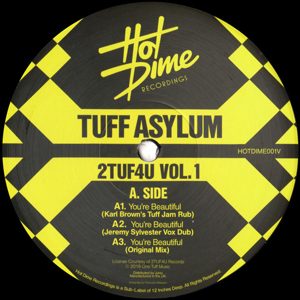 Tuff Asylum & Anthill Mob & Yoush - 2TUF4U Vol. 1 | Hot Dime Recordings (HOTDIME001V) - main Tuff Asylum & Anthill Mob & Yoush - 2TUF4U Vol. 1 | Hot Dime Recordings (HOTDIME001V) - main