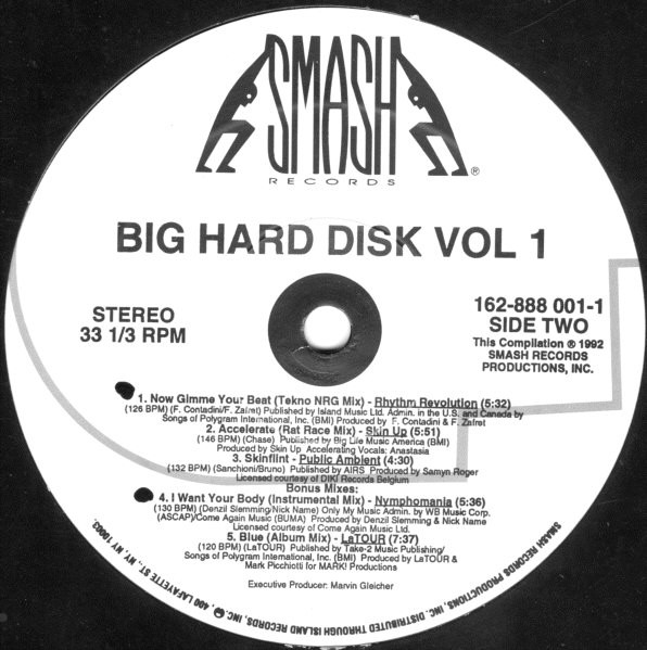 Various - Big Hard Disk Vol 1 | Smash Records (162-888 001-1) - 3 Various - Big Hard Disk Vol 1 | Smash Records (162-888 001-1) - 3