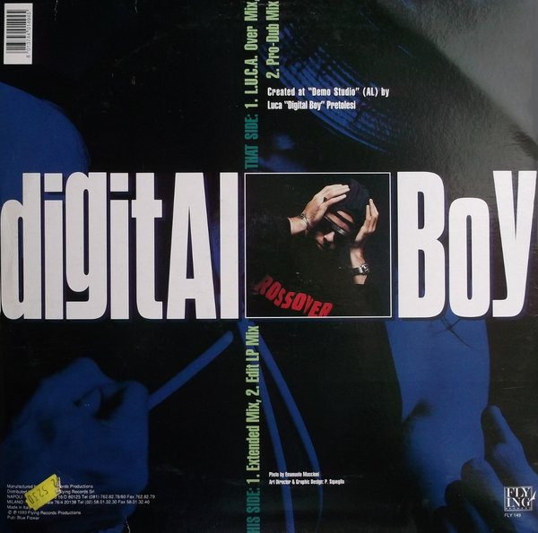 Digital Boy - Crossover | Flying Records (FLY 149) - 2