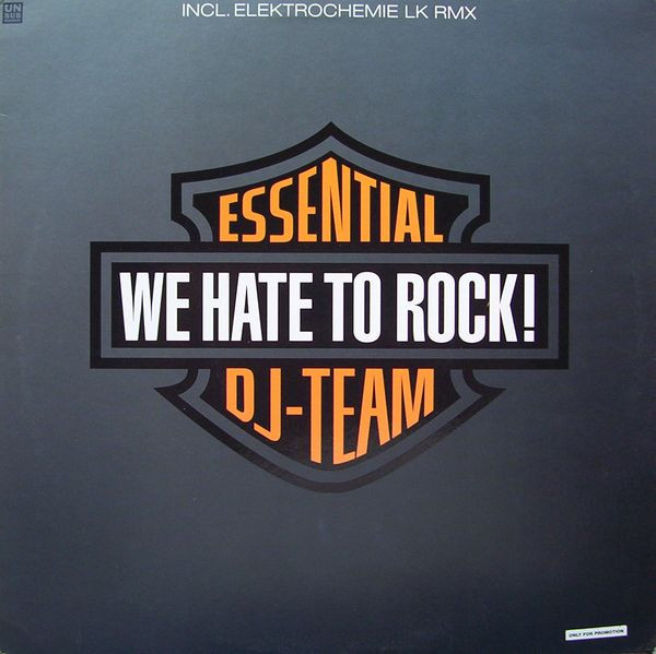 Essential DJ-Team - We Hate To Rock! | Unsubmissive Records (USM-050-6) - main