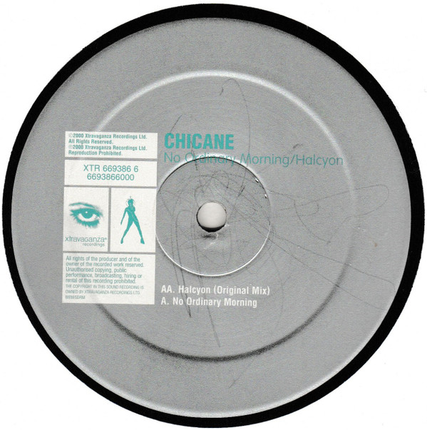 Chicane - No Ordinary Morning / Halcyon | Xtravaganza Recordings (XTR 669386 6) - 2 Chicane - No Ordinary Morning / Halcyon | Xtravaganza Recordings (XTR 669386 6) - 2