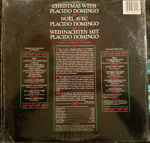 Christmas With Placido Domingo