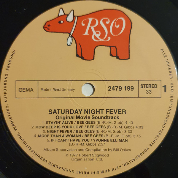 Various - Saturday Night Fever (The Original Movie Sound Track) | RSO (2658 123) - 4 Various - Saturday Night Fever (The Original Movie Sound Track) | RSO (2658 123) - 4